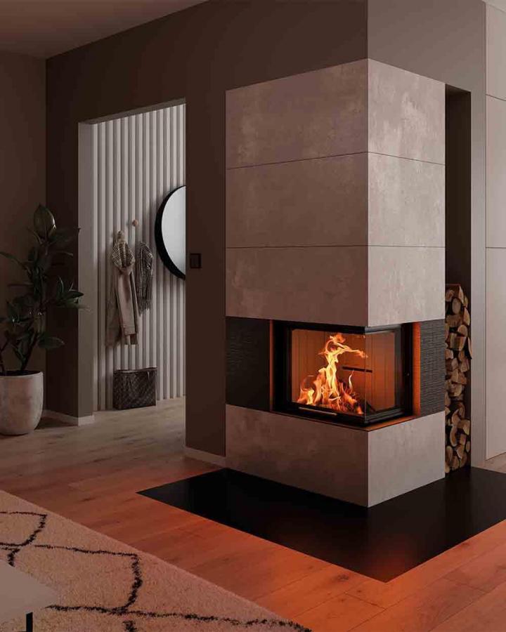 Pose de poêles et foyers Granby